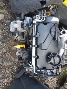 Motor 1.9tdi 77kw bkc kompletní