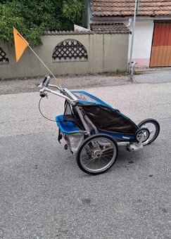 THULE CX2 vozík a kočárek pro 2 děti
