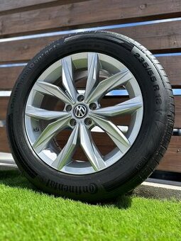 Alu kola 5x112 r18 s letním pneu (ti2)