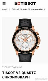 TISSOT V8 QUARTZ CHRONOGRAPH