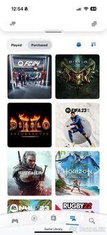 Playstation účet - PS5 / PS4 - 38 her