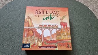 Hra Albi Railroad ink Ruda edice