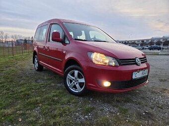 VW Caddy 4x4, 2.0TDI, 81kw, nová STK, rok 2013.