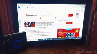 mini PC sestava Zotac,sluch, router,bezdrátová kláv. s touch