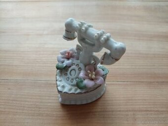 Krásná vintage šperkovnice ve tvaru telefonu - SLEVA