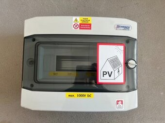 Rozvodnice nástěnná 1řadá, 1x 12 modulů, krytí IP65 Schrack