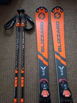 LYŽE BLIZZARD FIREBIRD SL JR 142cm + hůlky 115cm