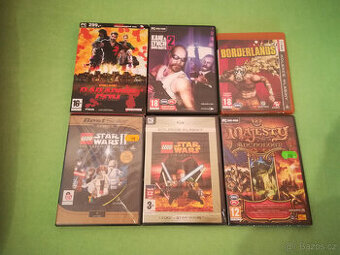 Prodám šest her na PC dohromady
