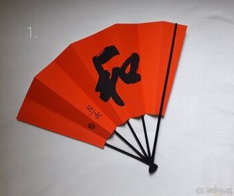 Japonské vějíře (s malbou/ kaligrafií)