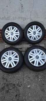 Alu kola R15, 4x108, Ford, zimní pneu 195/65