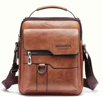 Nová pánská kožená taška