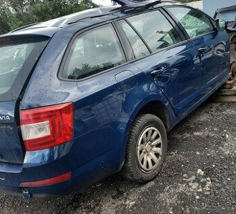 nd z škoda octavia 3 1.6tdi clh modrá