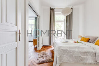 Stylový byt 2+kk s balkonem na Vinohradech - ulice Nitranská