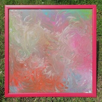 Nový príbeh 2024-obraz nevidomá malířka Lea