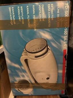 TD 500/150-160 SILENT ventilátor do kruhového potrubí