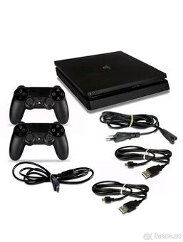 PS 4 plus tři ovladače. (500gb), FIFA 14