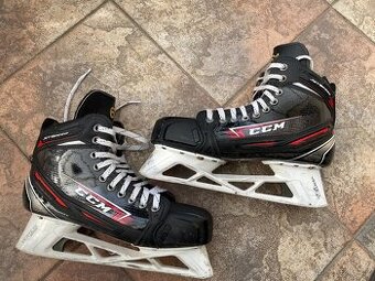 Brusle CCM JETSPEED vel. 42 (8) stélka 27 cm, bez nožů