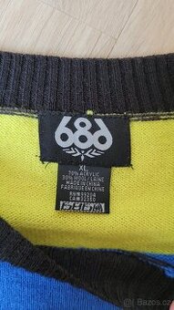 Barevný pánský svetr 686, vel. XL