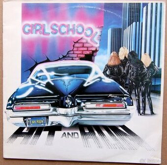LP deska - Girlschool - Hit And Run (U.K. press)