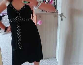 DÍVČÍ ŠATY vel. XS/164 - jako nové