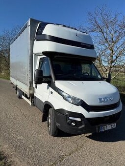 IVECO Daily 50C18HA8Z valník s plachtou a hydraulickým čelem