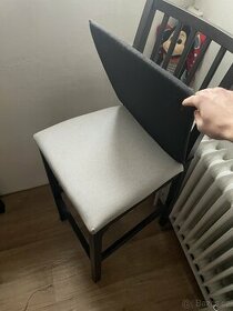 Židle IKEA EKEDALEN Barová stolička s opěrkou - 1