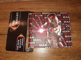 Iron Man, Marvel Peněženka + klíčenka,výhodný set