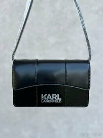 Menšia crossbody Karl Lagerfeld - čierna - 1