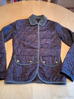 luxusní jarní hnědá bundička zn. Barbour - vel. XS