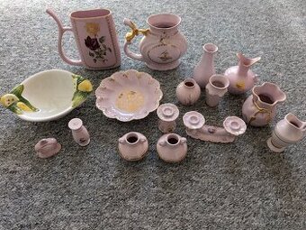 Růžový porcelán Czechoslovakia