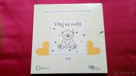 Sada mincí 2021 / 1 000,- Kč s přítiskem - 1