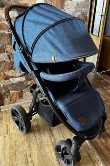 Kočárek Lionelo Annet Plus Blue Denim - 1