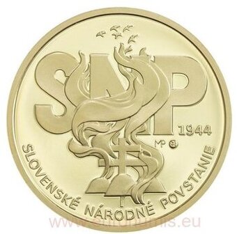 80 výročie SNP - medaila
