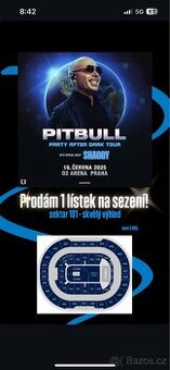 Vstupenka na PITBULL - Party After Dark Praha 18.6. O2 Arena
