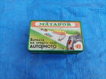 Plechová krabička Matador