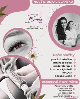 A&T beuaty nové kosmetické studio v Blansku
