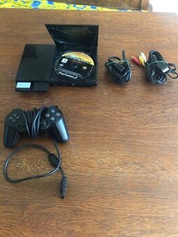 Playstation 2 slim + 14 her
