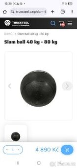 Medicimbal Slam ball 75 kg