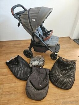 Kočárek sporťák joi litetrax s příslušenstvím - 1