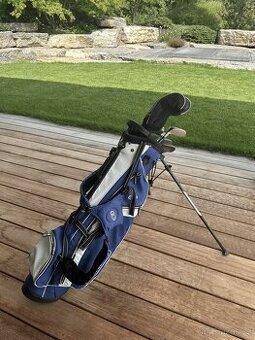 juniorský golfový set US kids grafit / ocel