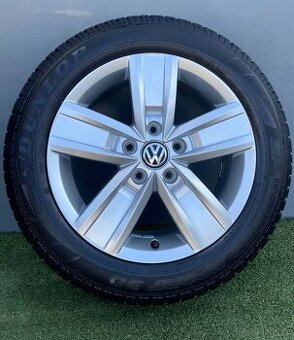 Originální Alu kola 5x120 VW Transporter 215/60/17C DOT22