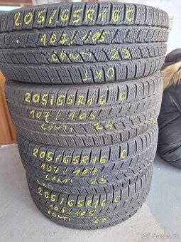 Prodám zimní pneu 205/65/16  C  Continental  Van