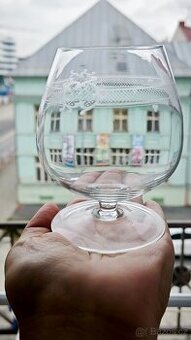 Elegantní sklenky na brandy – sada 4 ks, Queen styl