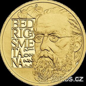 Zlatý Dukát Bedřich Smetana 2024 Proof, emise 200 kusů