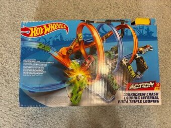 HOT WHEELS spirálová dráha SLEVA na 500,-