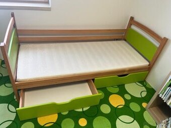 Postel dětská se šuplíky - 1
