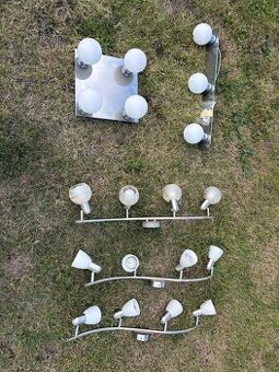 Světlá interiérová bodová rameno