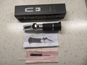 Refraktometr+tester brzdové kapaliny