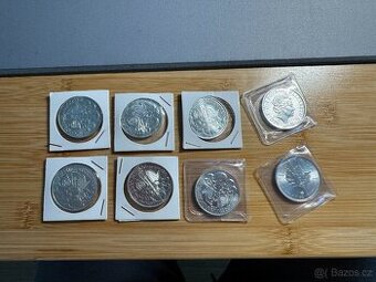 Stříbrné investiční mince - 8x1 unce