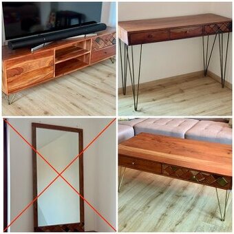 Sada nábytku XXXLutz Ambia Home Akácie